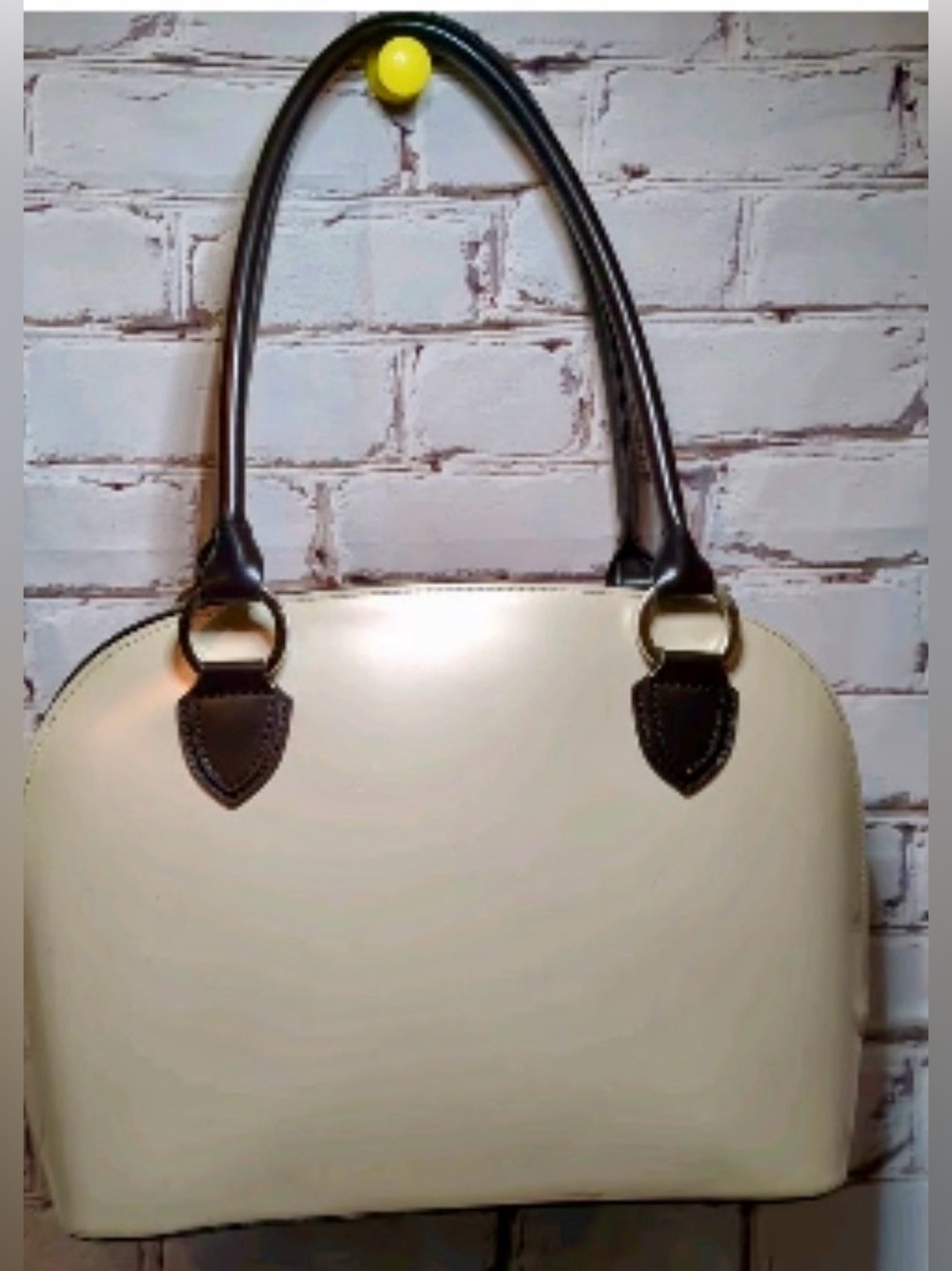 Beijo Handbag Large Classic Pop Star Winter White tote